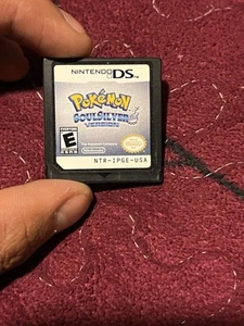Pokemon: SoulSilver Version (Nintendo DS, 2010) Authentic Cart Only Tested Clean - Picture 1 of 4