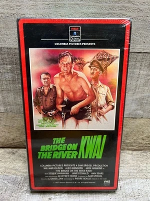 The Bridge On The River Kwai. VHS Sealed and Brand New! Columbia Pictures RCA. Foto 1 de 4