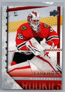Young Guns 2020-21 Upper Deck 05-06 Upper Deck Tribute #T89 Kevin Lankinen YG RC - Imagen 1 de 2