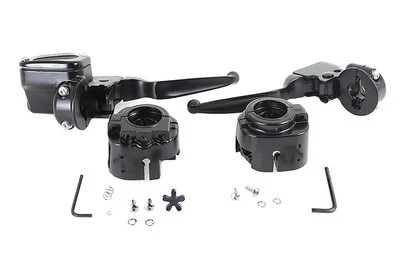 Handlebar Control Kit Black fits Harley Davidson - Image 1 of 4