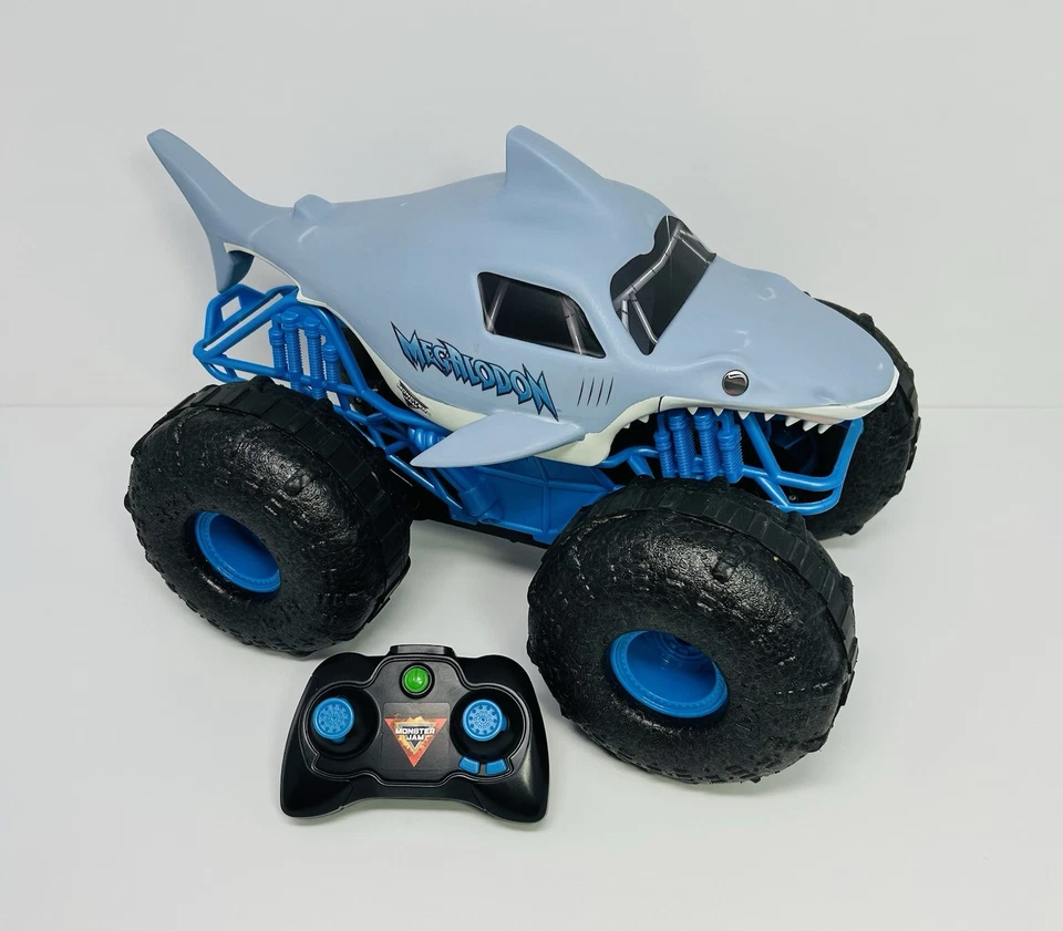 Monster Jam Megalodon Storm RC Monster Truck All-Terrain w/ Remote 1:15 Scale - Image 1 of 4