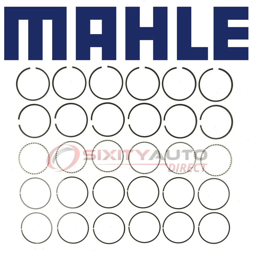MAHLE Engine Piston Ring Set for 1966-1971 Oldsmobile F85 4.1L L6 - Cylinder in - Изображение 1 из 4