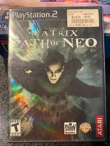 Playstation 2 THE MATRIX THE PATH OF NEO w/ case (Used) WORKS PS2 - Picture 1 of 1