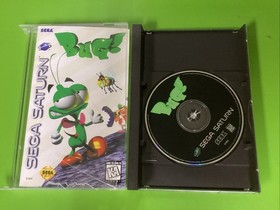 Bug (Sega Saturn, 1995) CIB Manual Reg Card (Tested & Works) Authentic