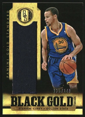 2012-13 Panini Gold Standard Black Gold Threads #15 Stephen Curry /149 - Image 1 of 2