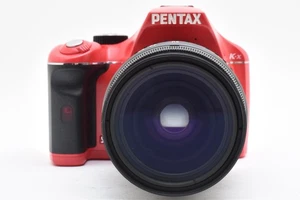 [Near MINT] PENTAX K K-x 12.4MP Digital SLR Camera Red w/ 128-80mm From JAPAN - Picture 1 of 13
