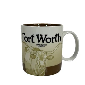 Taza Starbucks Collector Series 2009 Fort Worth Texas - Longhorn 16 oz - Imagen 1 de 7
