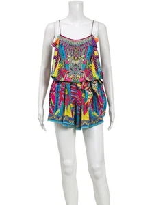 CAMILLA Ms Mochilla Shoestring Playsuit AU 6 Used Good Condition - Picture 1 of 1