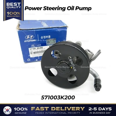 ⭐Genuine⭐ Power Steering Oil Pump 571003K200 for Hyundai Sonata - Image 1 of 2