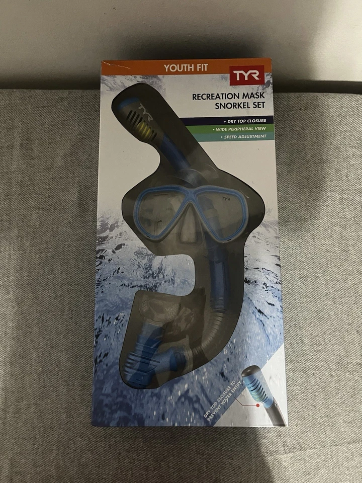 Набор маски для сноркелинга TYR Youth Fit - Изображение 1 из 3