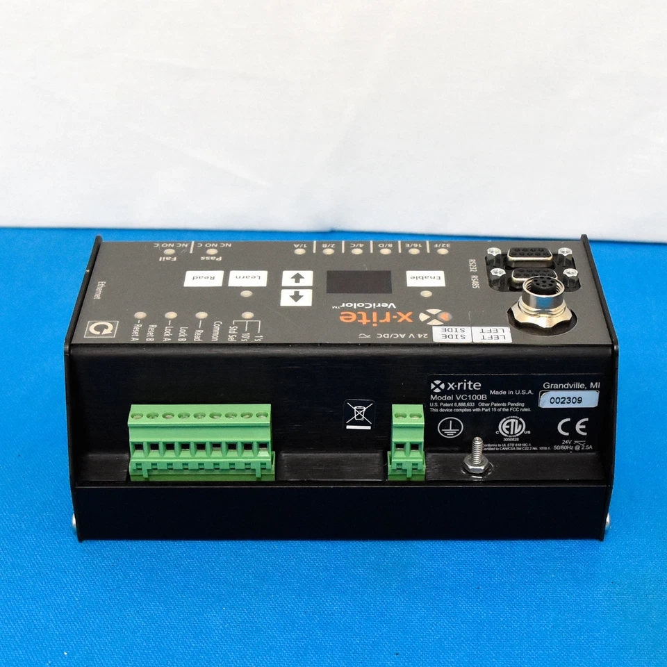 X-rite model-VC100B RS232, RS485, 2A-24V AC/DC programmable output - Image 1 of 3