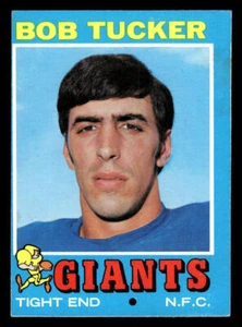 1971 Topps Bob Tucker #79 New York Giants Football EX - Picture 1 of 2