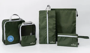 Pack Bolsas 3/6 Piezas Set Compresión Maleta Mochila Packbaging Cube - Imagen 1 de 8