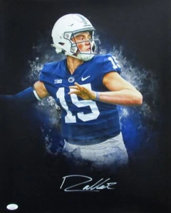 Drew Allar Autographed 16x20 Photo Penn State JSA 182891 - Picture 1 of 3