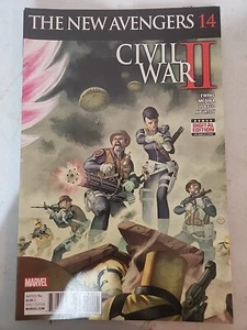 MARVEL The New Avengers Issue #14 Civil War II 2016 PRE-OWNED Great Cond - Picture 1 of 1