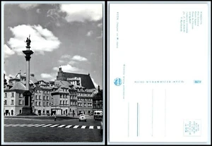 POLONIA RPPC Foto Postal - Varsovia, Plaza del Castillo A34 - Imagen 1 de 1