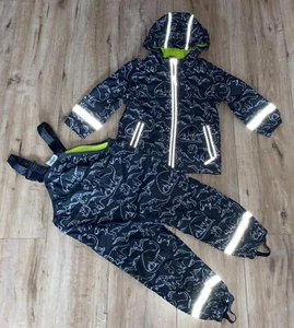 Topolino leicht gefütterte Regen & Matschhose/Regenjacke Anzug Gr. 92 - Bild 1 von 1