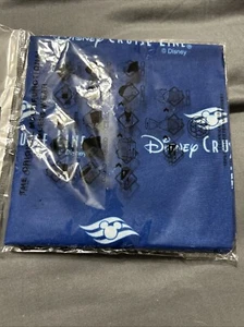 Bandana Fazzoletto Multifunzione Senza Cuciture Logo Disney Cruise Line DCL - Foto 1 di 1