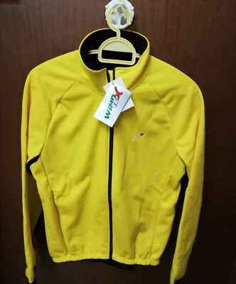 Giubbino Giubbotto Giacca GIALLO Abbigliamento Ciclismo Sport Antivento WINDTEX - Bild 1 von 4