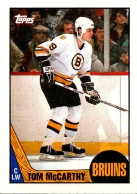 1987-88 Topps #38 Tom McCarthy - Image 1 of 2