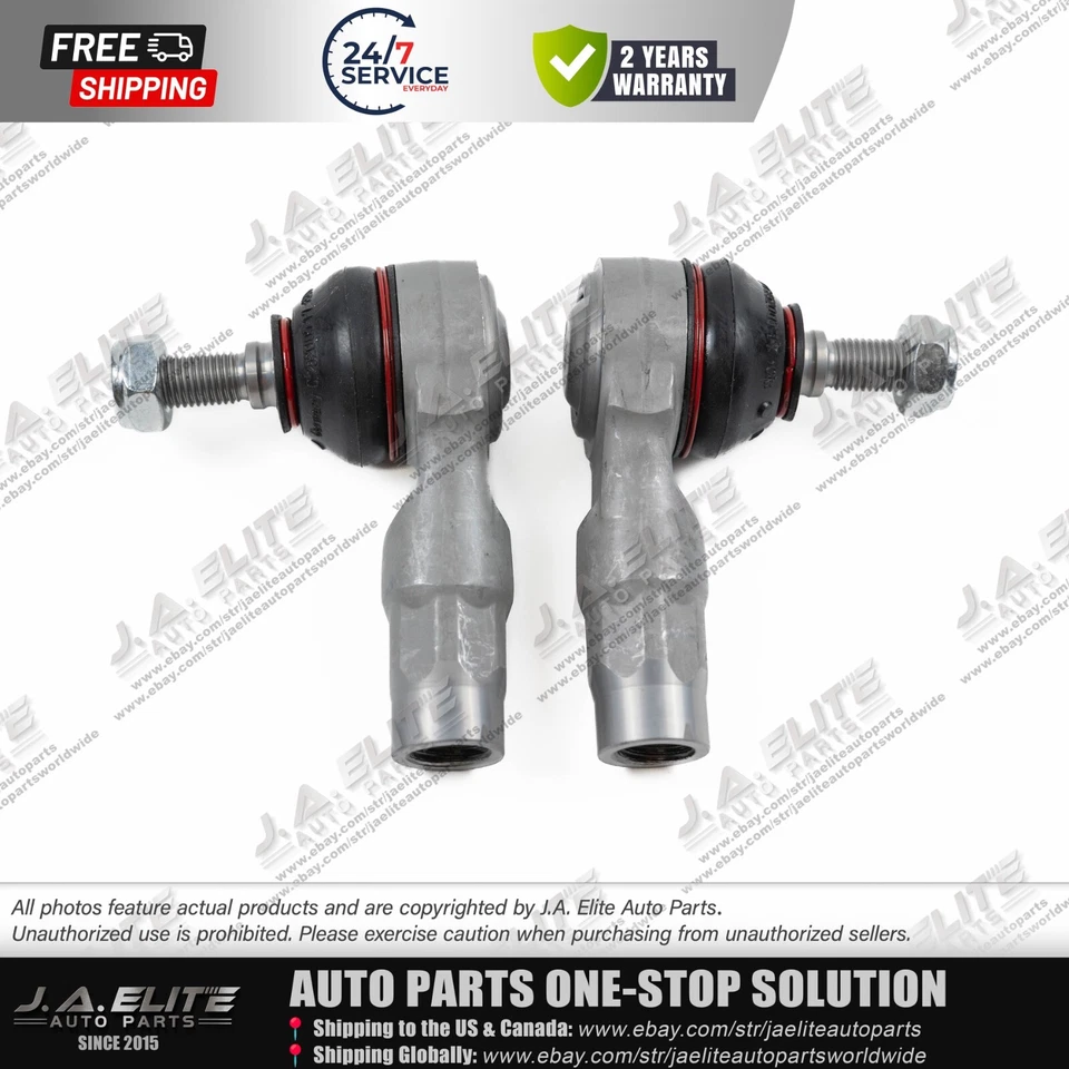 Extremo de barra de amarre exterior delantero izquierdo y derecho 2 piezas apto para Maserati Quattroporte GT GC Foto 1 de 4