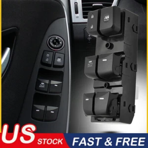 LH Master Door Window Switch Left Driver For 2011-15 Hyundai Elantra 93570-3x000 - Bild 1 von 11