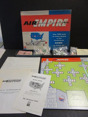 Air Empire Board Game vtg 1961 Avalon Hill TWA Eastern Airlines appears complete - Image 1 of 4