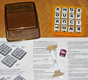 Vintage 1983 Parker Brothers BOGGLE Game with bonus Qu Challenge Cube - Picture 1 of 1