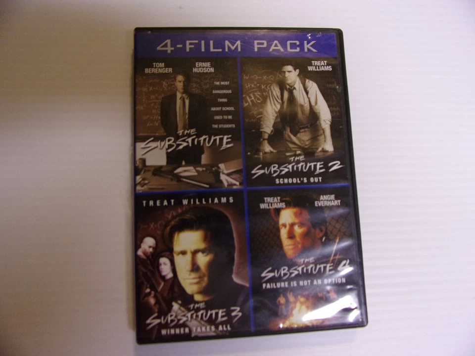 The Substitute Complete 4-Movie Collection (3-Disc) (DVD, 2000) Treat Williams - Image 1 of 1