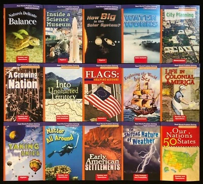 5th -REAL-WORLD PROBLEM SOLVING (Math/Science & Math/Social Studies) BELOW grade - Image 1 of 4