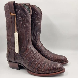 Tecovas The Dillon Cowboystiefel Western Handmade Boots Echtleder Gr. 44 - Picture 1 of 9