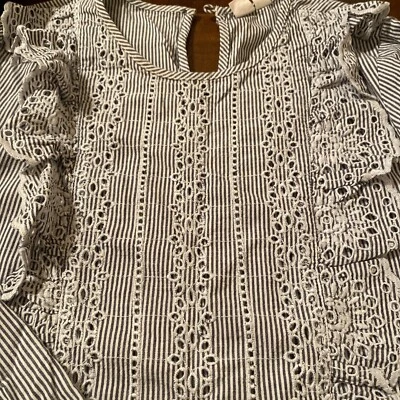 Top manga larga Melrose and Market talla Petite XS Foto 1 de 3