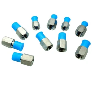 Edelstahl 304 Barstock Rohrverschraubung Adapter 1/8"3/8" 1/2" Außengewinde NPT * 1/4" Innengewinde - Bild 1 von 3