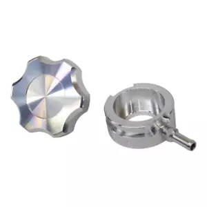Billet Aluminum Weld-On Radiator Filler Neck 42mm With Radiator Cap 36PSI 2.5BAR - Picture 1 of 12