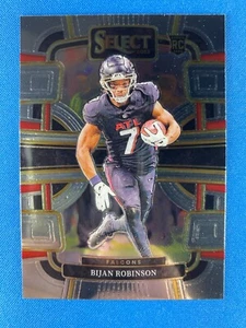 BIJAN ROBINSON #4 RC Silver Foil 2023 Select Football Atlanta Falcons NFL - Picture 1 of 2