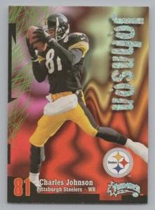 Charles Johnson 1998 Skybox Thunder Rave 48/150 Pittsburgh Steelers#164 - Picture 1 of 2
