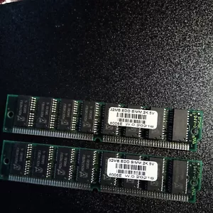 64MB (2X32MB) EDO NON-PARITY 60NS SIMM 72-PIN 5V 8X32 - Picture 1 of 2