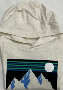 Levi's Boys 2 Pack Long Sleeve T-shirt & Hoodie Gray/Cream Print Size 10/12 $24 - Picture 1 of 6