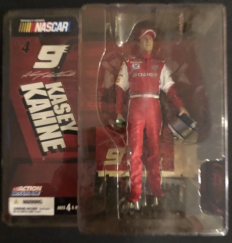 McFarlane Kasey Kahne #9 NASCAR Series 4 Figure 2004 New Cover
