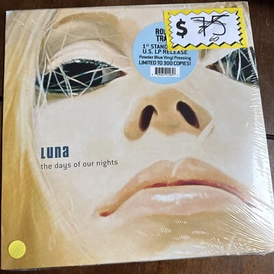 LUNA The Days Of Our Nights POWDER BLUE vinyl LP 2023 US Reissue NEW SEALED  - Image 1 of 3