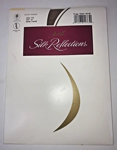 Hanes Silk Reflections seidig transparente Höschenhose kaum da Größe EF neu in Verpackung ungeöffnet - Bild 1 von 3