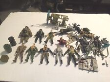 Vintage Chap Mei Soldier Force Figure Lot with Weapons