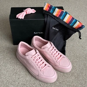 PAUL SMITH Leder Sneaker Turnschuhe 'PRIMO' Herren Rosa Schuhe UK 9 US 10 EUR 43 - Bild 1 von 12
