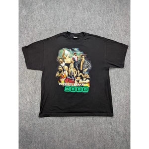 Vintage WWF Wrestlemania 2000 T-Shirt Herren 2XL Wrestling schwarz doppelseitig - Bild 1 von 9