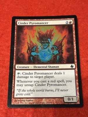 MTG Cinder Pyromancer Foil 9/34 - Image 1 of 4