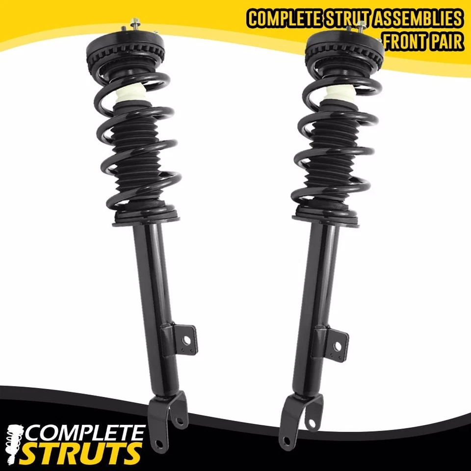 Front Pair Complete Strut Coil Spring Assemblies for 2011-2022 Chrysler 300 RWD - Image 1 of 4