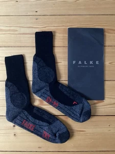 🌟FALKE TK1🌟Winter Socken Warme Strümpfe🌟Herren Wolle grau schwarz 44 45✅NEU‼️ - Bild 1 von 4
