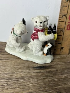 Coca Cola Polar Bear Cubs 1998 “I’d Follow You Anywhere” Figurine - Bild 1 von 5