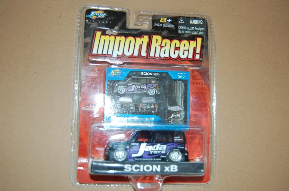 Jada Toys Die Cast 1:64 Importación Racer Scion xB #067 Negro Foto 1 de 1