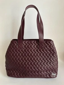 Bolso de Mano Lug Tempo Negro Clásico VL Excelente Estado - Imagen 1 de 8